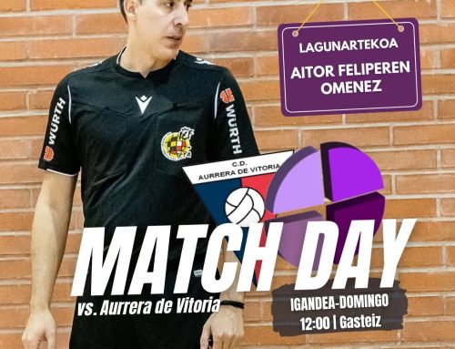 ESTE FIN DE SEMANA NUESTRO PRIMER Y SEGUNDO EQUIPO SE ENFRENTAN AL AURRERA DE VITORIA EN UN DOBLE ENCUENTRO