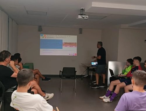 AYER INICIABAMOS ELPROCESO DE FORMACIÓN INTERNA DE LOS TÉCNICOS DEL CLUB